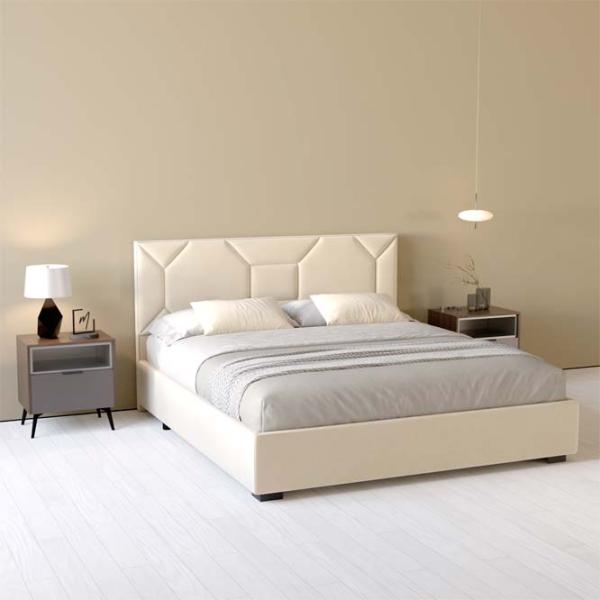 Кровать My-Style my-Vika Mocca 200 x 200 см / Фанера / Бежевый photo 4