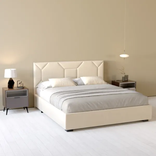 Кровать My-Style my-Vika Galaxy 200 x 200 см / Фанера / Кремовый photo 8