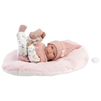 Кукла Llorens Bimba RN Estampado Gatitos Con Cojin 63504 малыш / 3+ photo 3