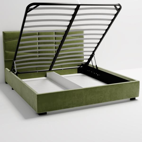 Кровать My-Style my-Alia Galaxy 160 x 200 см / Фанера / Хаки photo 3