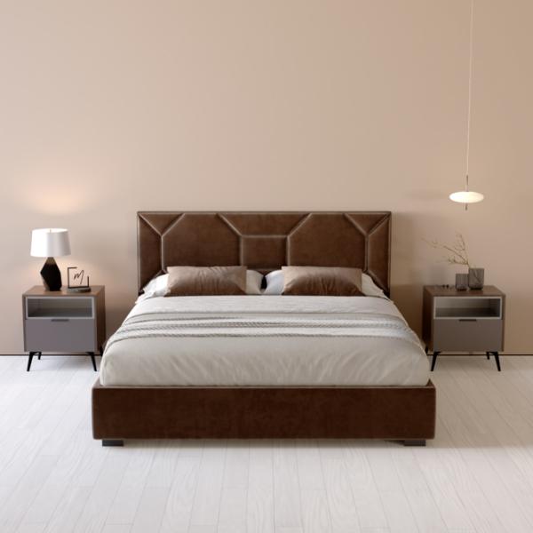 Кровать My-Style my-Vika Galaxy 140 x 200 см / Фанера / Коричневый photo 8