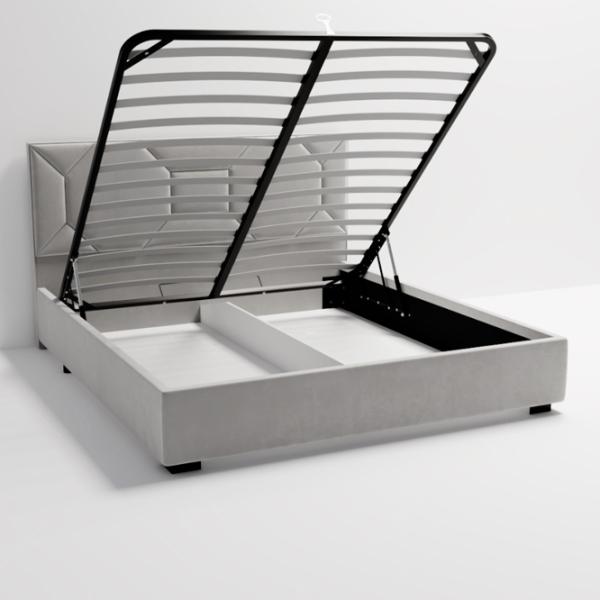 Кровать My-Style my-Vika Galaxy 90 x 200 см / Фанера / Серебряный photo 4