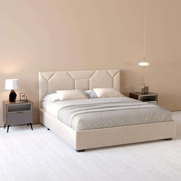 Кровать My-Style my-Vika Galaxy 120 x 200 см / Фанера / Светло-Бежевый photo 8