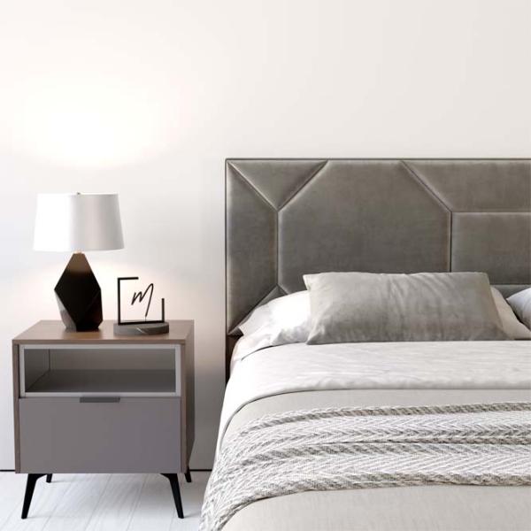 Pat My-Style my-Vika Mocca 90 x 200 cm / Placaj / Dark Gray photo 6