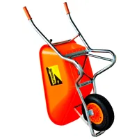 Roabă Clasică Euromaster WB6415PU 100l / Orange photo 2