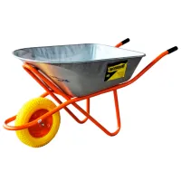 Тачка Классическая Euromaster WB6420PU  100л / Серебряный