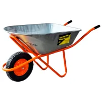 Тачка Классическая Euromaster WB6420  100л / Серебряный