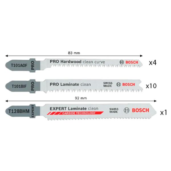 Set pânze Bosch B2607011947  photo 2