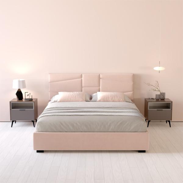 Кровать My-Style my-Alia Galaxy 200 x 200 см / Фанера / Светло-розовый photo 4