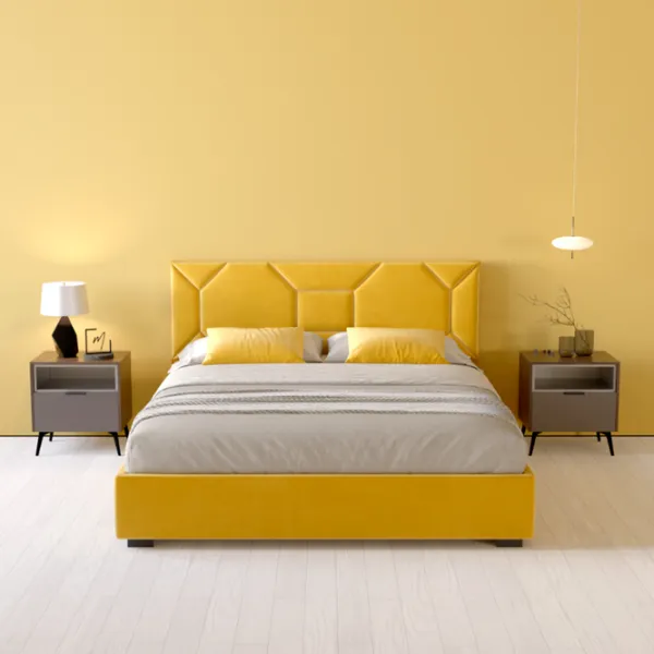 Кровать My-Style my-Vika Galaxy 160 x 200 см / Фанера / Желтый photo 6