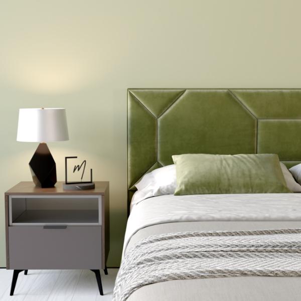 Кровать My-Style my-Vika Galaxy 120 x 200 см / Фанера / Kaki photo 7