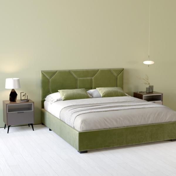 Кровать My-Style my-Vika Galaxy 140 x 200 см / Фанера / Kaki photo 3