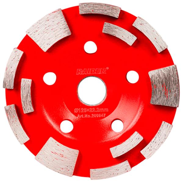 Disc cupă diamantată Raider 209947  photo 1