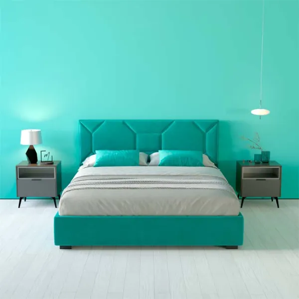 Pat My-Style my-Vika Mocca 160 x 200 cm / Placaj / Teal photo 5