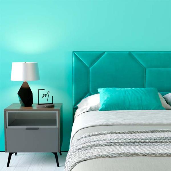 Pat My-Style my-Vika Mocca 160 x 200 cm / Placaj / Teal photo 6