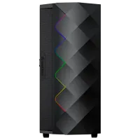 Carcasă Gamemax Diamond CP Mid Tower / Black photo 6