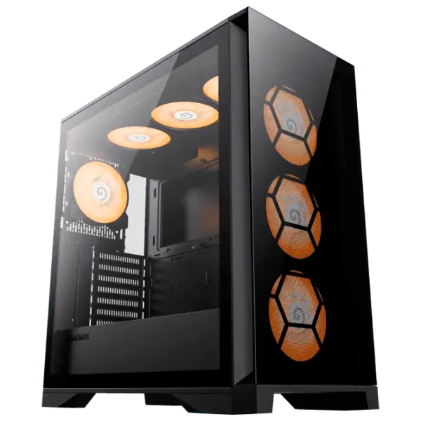 Carcasă Gamemax LEADER TG Full Tower / Black photo 1
