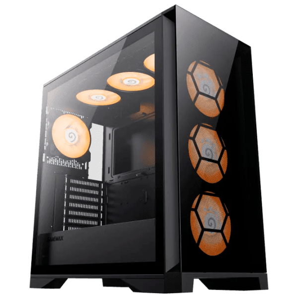 Carcasă Gamemax LEADER TG Full Tower / Black photo 1