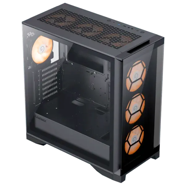 Carcasă Gamemax LEADER TG Full Tower / Black photo 5