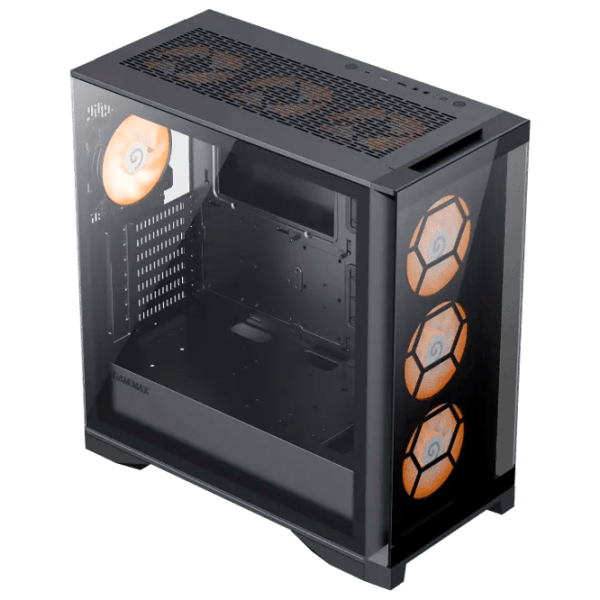 Carcasă Gamemax LEADER TG Full Tower / Black photo 5