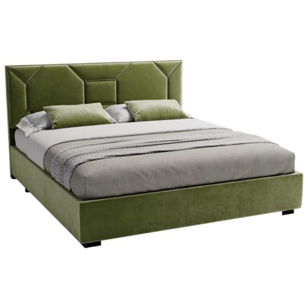 Кровать My-Style my-Vika Mocca 200 x 200 см / Фанера / Хаки photo 1