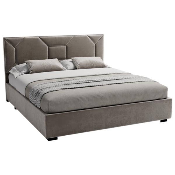 Кровать My-Style my-Vika Deco 180 x 200 см / Фанера / Тёмно-серый photo 1