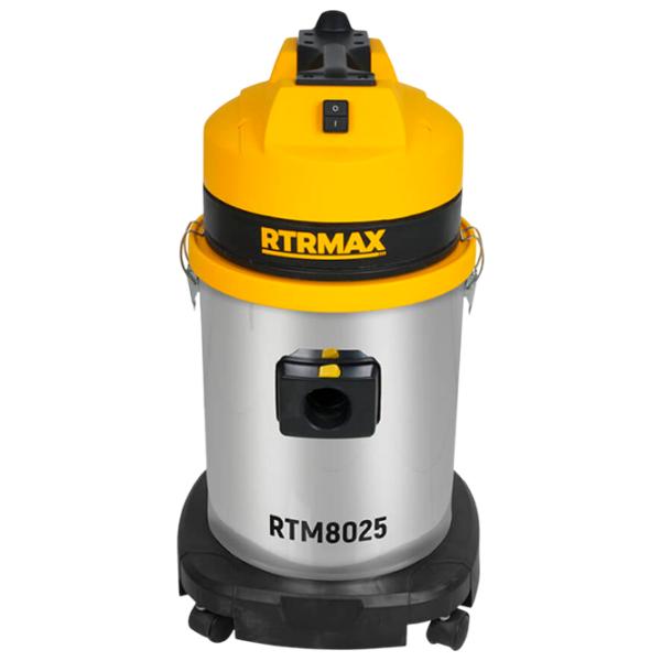 Промышленный пылесос RTRMAX RTM8025 1200 Вт / Желтый photo 2