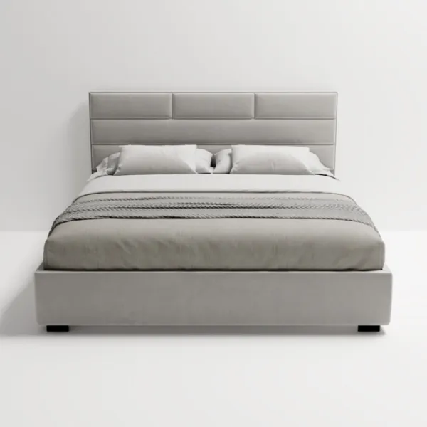 Кровать My-Style my-Liza Mocca 200 x 200 см / Фанера / Серебряный photo 2