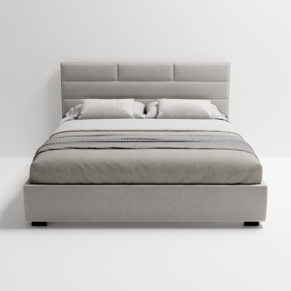 Кровать My-Style my-Liza Mocca 200 x 200 см / Фанера / Серебряный photo 2