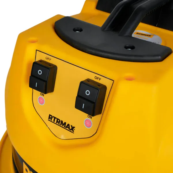Aspirator industrial RTRMAX RTM8050 2400 W / Yellow photo 2 Aspirator industrial RTRMAX RTM8050 2400 W / Yellow photo 2