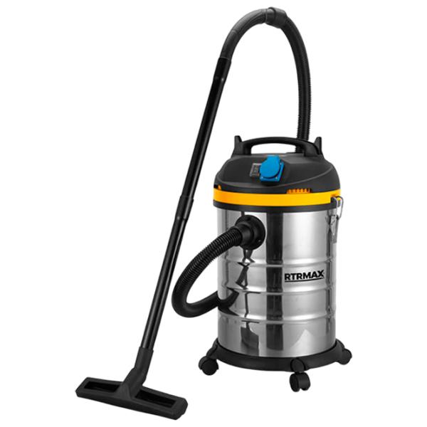 Aspirator industrial RTRMAX RTM8030 1400 W / Silver photo 1 Aspirator industrial RTRMAX RTM8030 1400 W / Silver photo 1