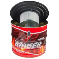 Промышленный пылесос Raider RD-WC02N 1000 Вт / Красный photo 2