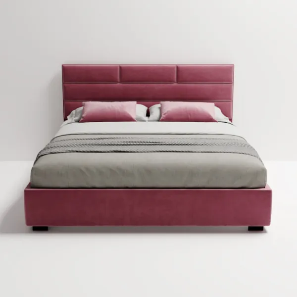 Кровать My-Style my-Liza Mocca 160 x 200 см / Фанера / Пурпурный photo 2