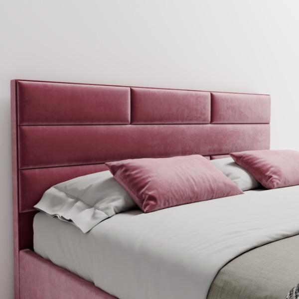 Кровать My-Style my-Liza Mocca 200 x 200 см / Фанера / Пурпурный photo 5