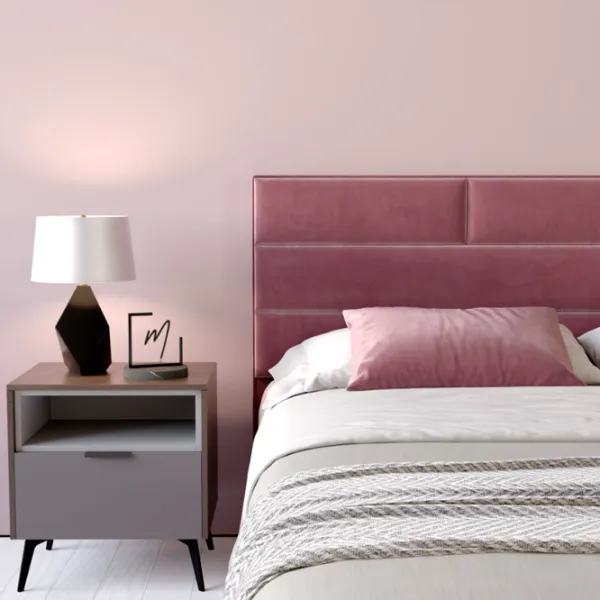 Кровать My-Style my-Liza Mocca 200 x 200 см / Фанера / Пурпурный photo 7