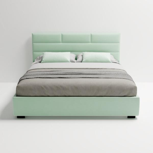 Кровать My-Style my-Liza Mocca 200 x 200 см / Фанера / Light Green photo 2
