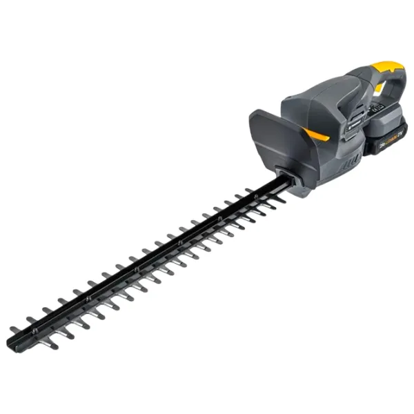 Mașină de tuns gard viu Powermat PM-NA-2AHM Cu acumulator / Gray photo 1