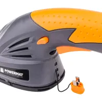 Mașină de tuns gard viu Powermat PM-ANTK-3.6T Cu acumulator / Gray photo 6