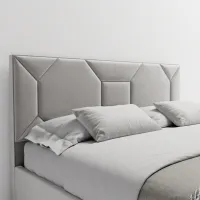 Кровать My-Style my-Vika Deco 200 x 200 см / Фанера / Серый photo 2
