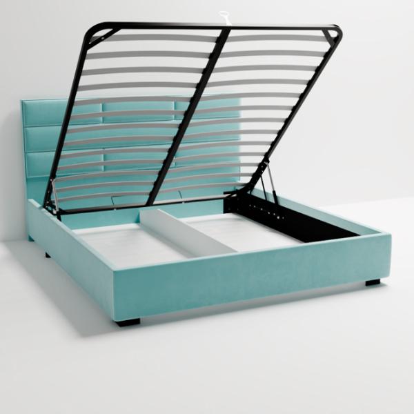 Кровать My-Style my-Liza Mocca 160 x 200 см / Фанера / Синий photo 4