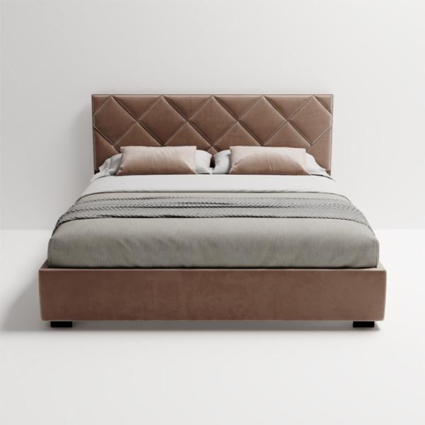 Кровать My-Style my-Nika Deco 200 x 200 см / Фанера / Коричневый photo 3