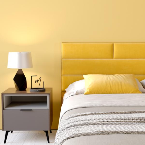 Кровать My-Style my-Liza Mocca 200 x 200 см / Фанера / Желтый photo 7