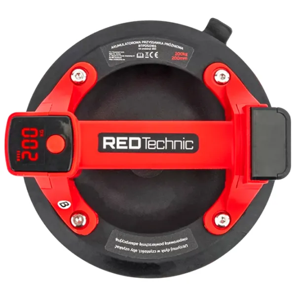 Присоска с батарейкой Red Technic RTPDS0165 180 кг / 1 photo 2