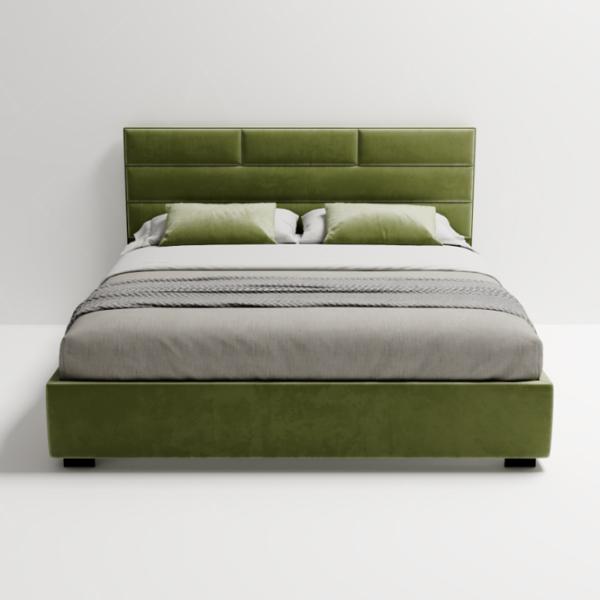 Кровать My-Style my-Liza Mocca 200 x 200 см / Фанера / Kaki photo 2