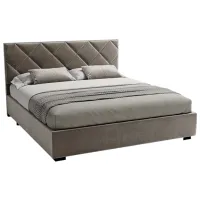 Кровать My-Style my-Nika Deco 90 x 200 см / Фанера / Тёмно-серый