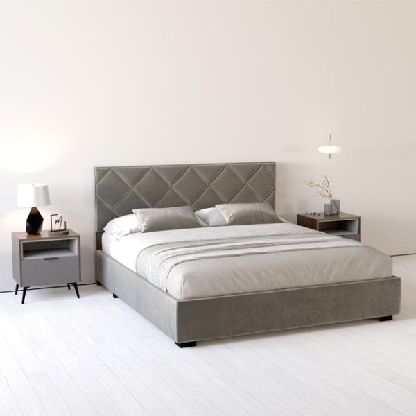 Кровать My-Style my-Nika Deco 90 x 200 см / Фанера / Тёмно-серый photo 5