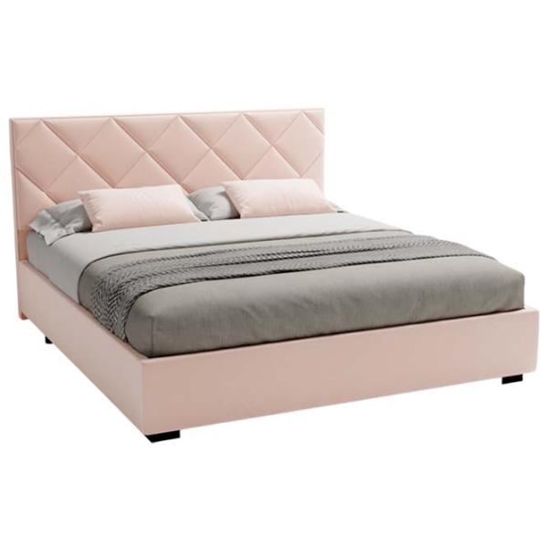 Кровать My-Style my-Nika Mocca 200 x 200 см / Фанера / Светло-розовый photo 1