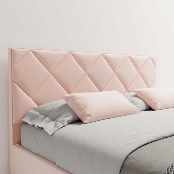 Кровать My-Style my-Nika Mocca 200 x 200 см / Фанера / Светло-розовый photo 6