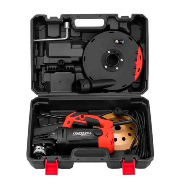 Șlefuitor Kraft&Dele KD5761 pentru podea / 3000 W / Black photo 7 Șlefuitor Kraft&Dele KD5761 pentru podea / 3000 W / Black photo 7