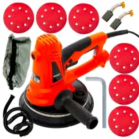 Шлифовальная машина Kraft&Dele KD1540 Для стен / 1400 Вт / Оранжевый photo 2